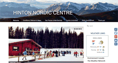 Desktop Screenshot of hintonnordic.ca